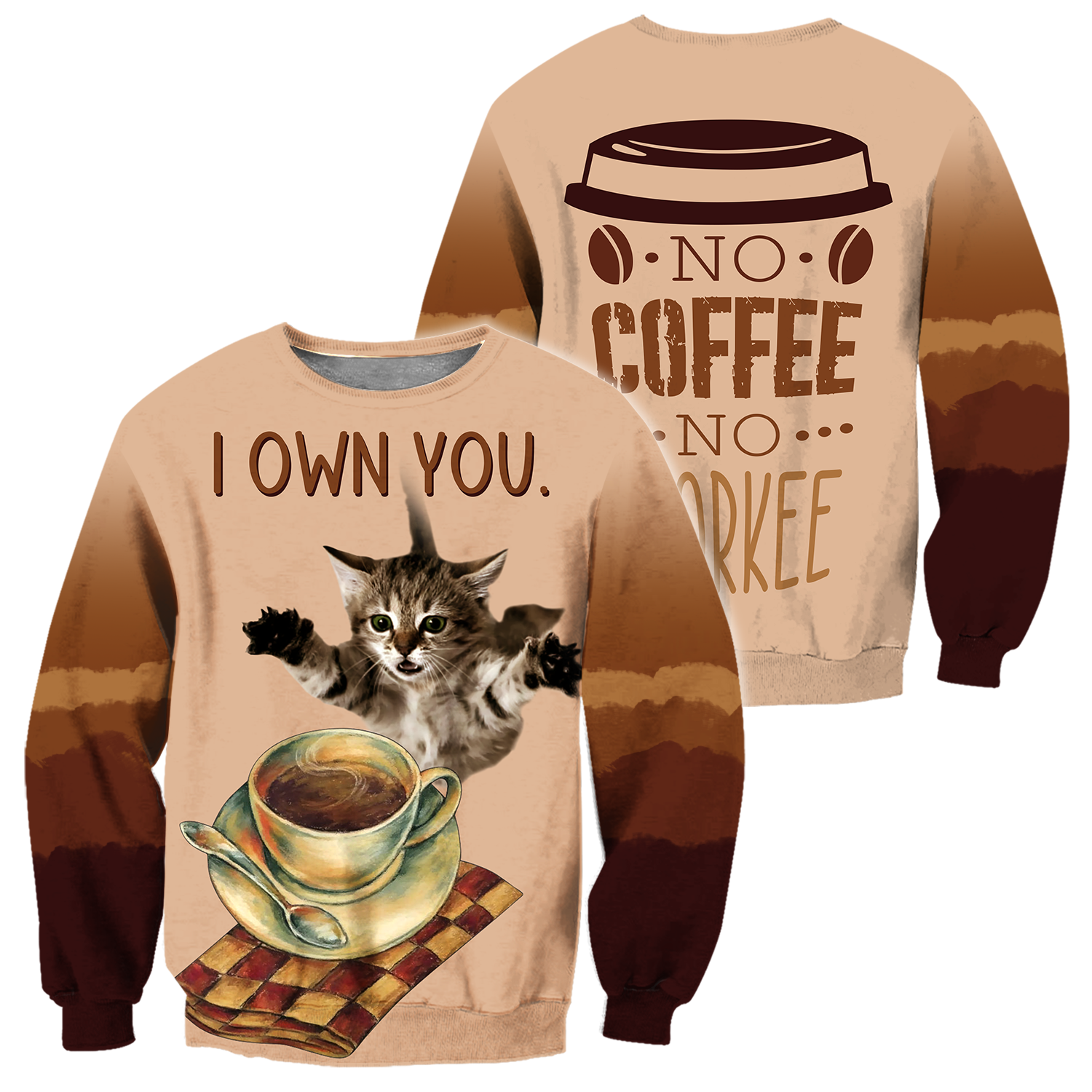 3D All Over Printed Differences Between Types Of World Coffee Shirts and Shorts Pi271105 PL-Apparel-PL8386-sweatshirt-S-Vibe Cosy™