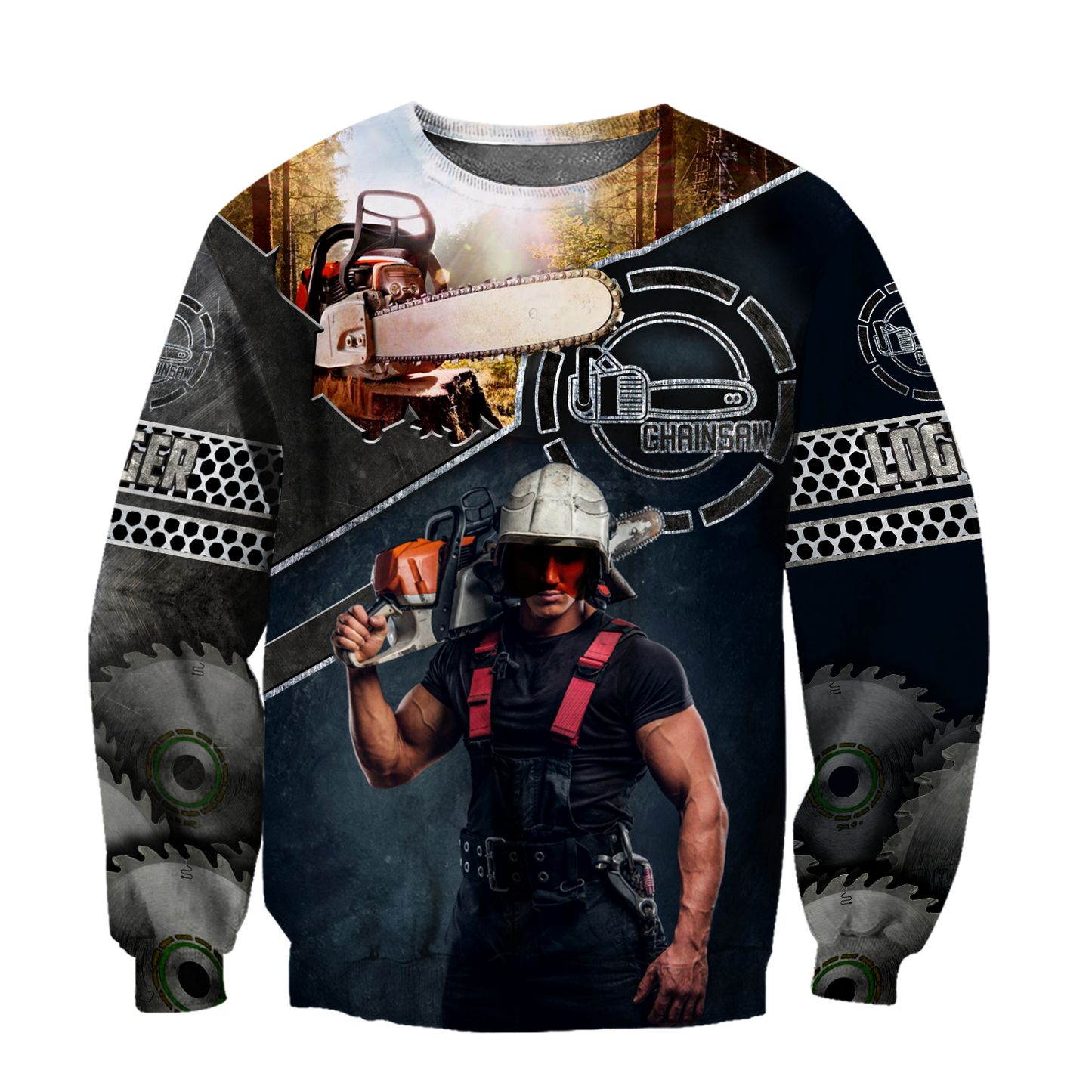 3D Premium Chainsaw Logger  Unisex Shirts TNA11052001