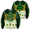 Irish St.Patrick day 3d hoodie shirt for men and women TNA10302003PT