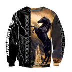 Black Stallion Arabian Horse 3D All Over Printed Shirt Hoodie Pi301202-Apparel-TA-Sweat Shirt-S-Vibe Cosy™