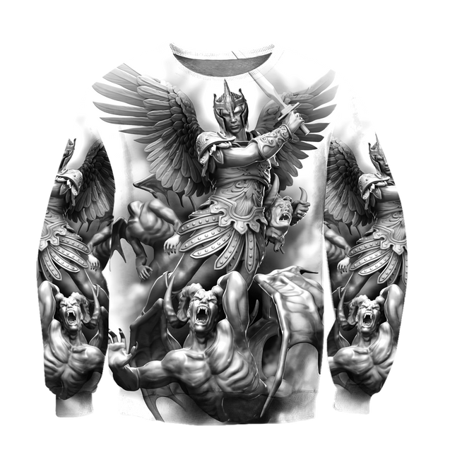 Michael the archangel 3D all over printed for men and women HAC110901