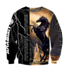 Black Stallion Arabian Horse 3D All Over Printed Shirt Hoodie Pi301202-Apparel-MP-Sweat Shirt-S-Vibe Cosy™