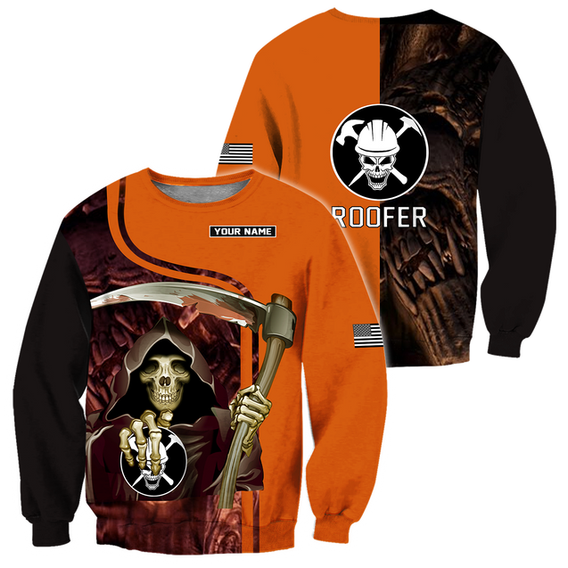 Roofer All Over Printed Hoodie For Men MEI