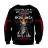 The Devil Saw Me With My Head Down And Thought He'd Won Until I Said Amen-Apparel-HP Arts-Hoodie-S-Vibe Cosy™