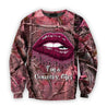 All Over Printed Camo Lips Shirts-Apparel-HbArts-Sweatshirt-S-Vibe Cosy™