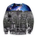 3D all over print man looking out galaxy-Apparel-HbArts-Sweatshirt-S-Vibe Cosy™