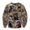 3D All Over Printed Labrador Retriever Hunting Dog Camo Shirts-Apparel-HbArts-Sweatshirt-S-Vibe Cosy™