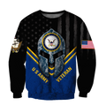 Spartan Soldier US Navy 3D All Over Printed Shirt Hoodie Pi20082002
