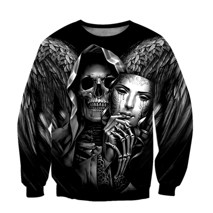 Premium Skull Tattoo 3D All Over Printed Unisex Shirts