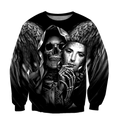 Premium Skull Tattoo 3D All Over Printed Unisex Shirts