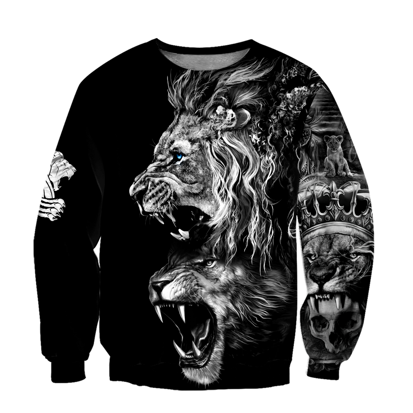 Lion Tattoo  3D All Over Printed  Unisex Shirts