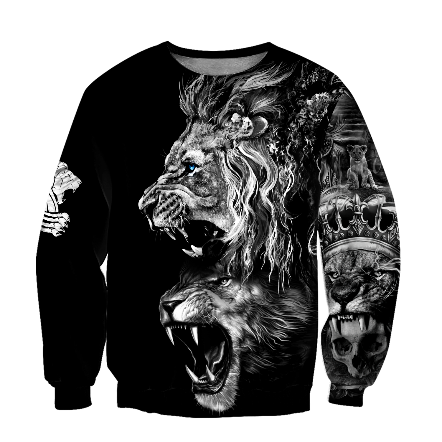 Lion Tattoo  3D All Over Printed  Unisex Shirts
