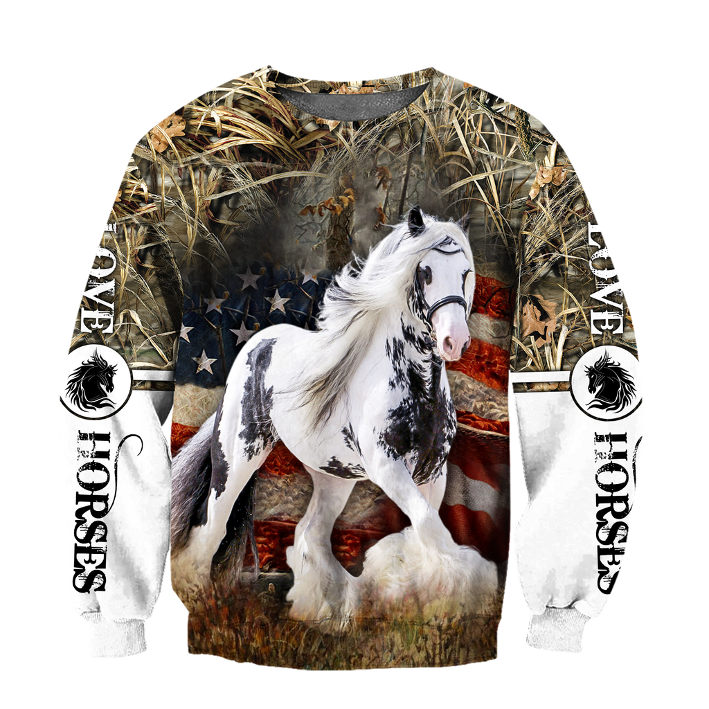 Gypsy Horse 3D All Over Printed Shirts For Men and Women Pi080501S1-Apparel-TA-Sweatshirts-S-Vibe Cosy™