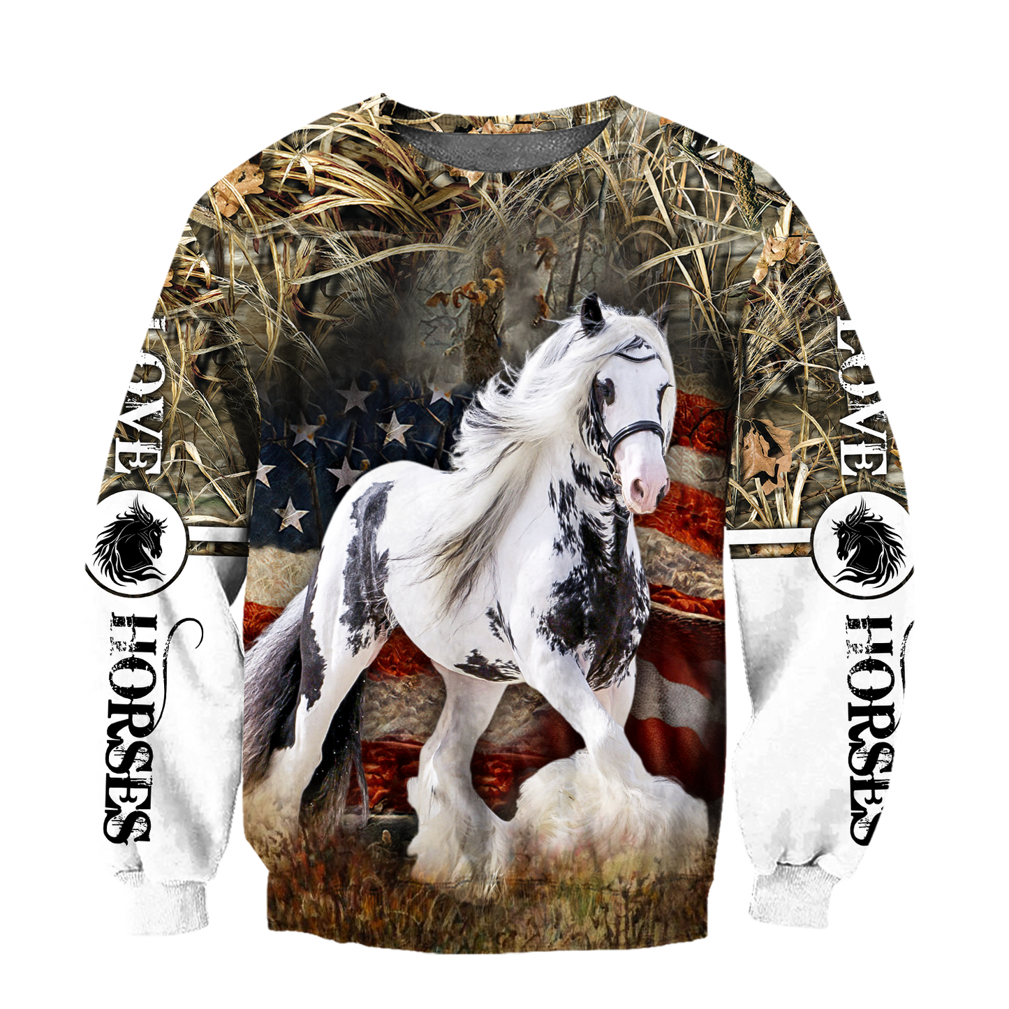 Gypsy Horse 3D All Over Printed Shirts For Men and Women Pi080501S1-Apparel-TA-Sweatshirts-S-Vibe Cosy™