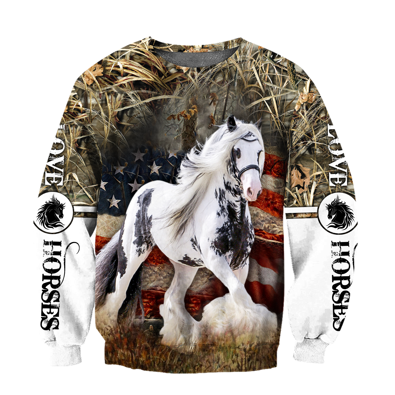 Gypsy Horse 3D All Over Printed Shirts For Men and Women Pi080501S1-Apparel-TA-Sweatshirts-S-Vibe Cosy™