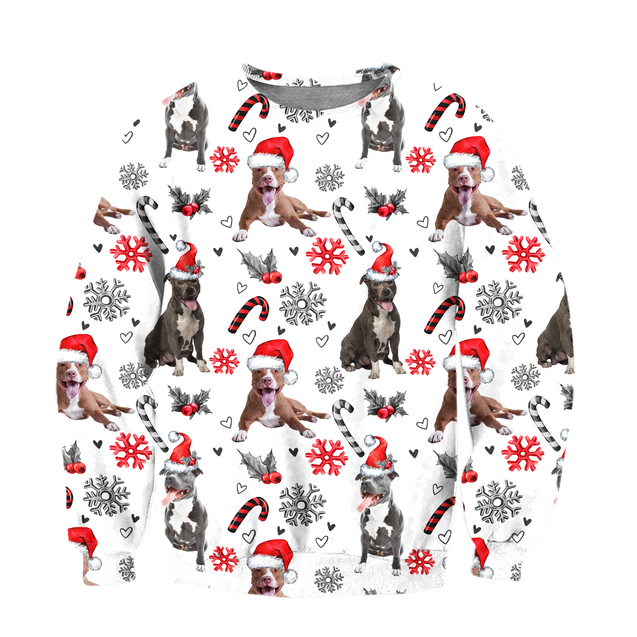 Pit Bull Christmas Unisex Shirts Pi17102002