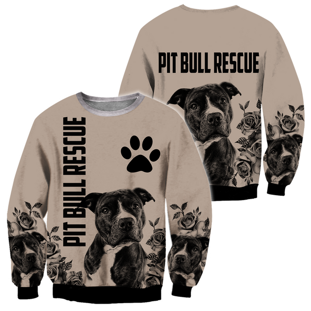 3D Unisex Shirts Pit Bull Rescue HVT03112003