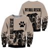 3D Unisex Shirts Pit Bull Rescue HVT03112003