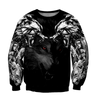 Double Dark Wolf Tattoo 3D All Over Printed Unisex Shirts