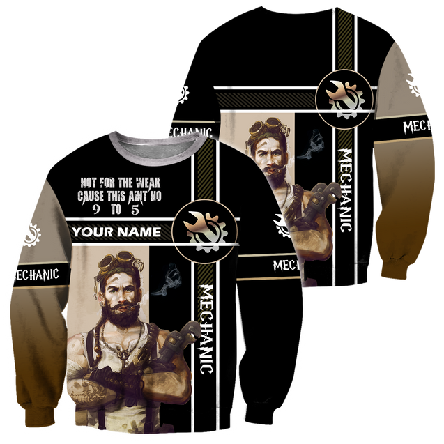 Mechanic Steampunk All Over Printed Hoodie For Men and Women HVT23102002