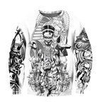 3D God of Egypt Tattoo Over Printed Shirt for Men and Women