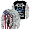 All Over Printed U.S Air Force Hoodie Pi29082001-MEI