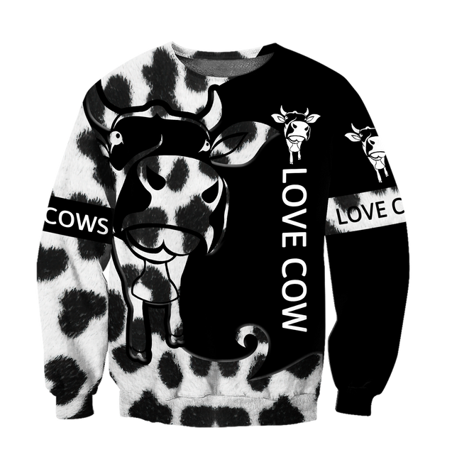 Love Cow 3D All Over Printed Shirts For Men And Woman