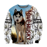 Husky 3d hoodie shirt for men and women TNA11032006