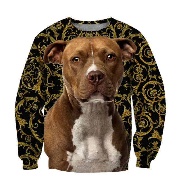 Pitbull 3d hoodie shirt for men and women HAC280704-Apparel-HG-Sweater-S-Vibe Cosy™