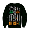 Irish St.Patrick day 3d hoodie shirt for men and women MH3010204S