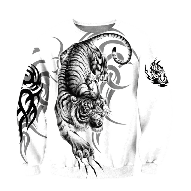 White Tiger Tattoo 3D All Over Printed  Unisex Shirts