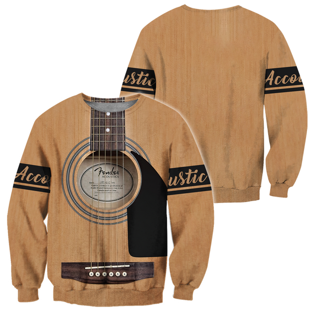 Acoustic Guitar 3D All Over Printed Shirts For Men and Women HAC290703-Apparel-TT-Sweatshirt-S-Vibe Cosy™