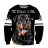 Rottweiler - october girl hoodie shirt for men and women HAC010906