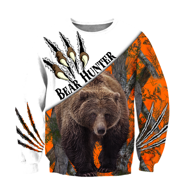 BEAR HUNTING CAMO 3D ALL OVER PRINTED SHIRTS FOR MEN AND WOMEN Pi051201 PL-Apparel-PL8386-sweatshirt-S-Vibe Cosy™