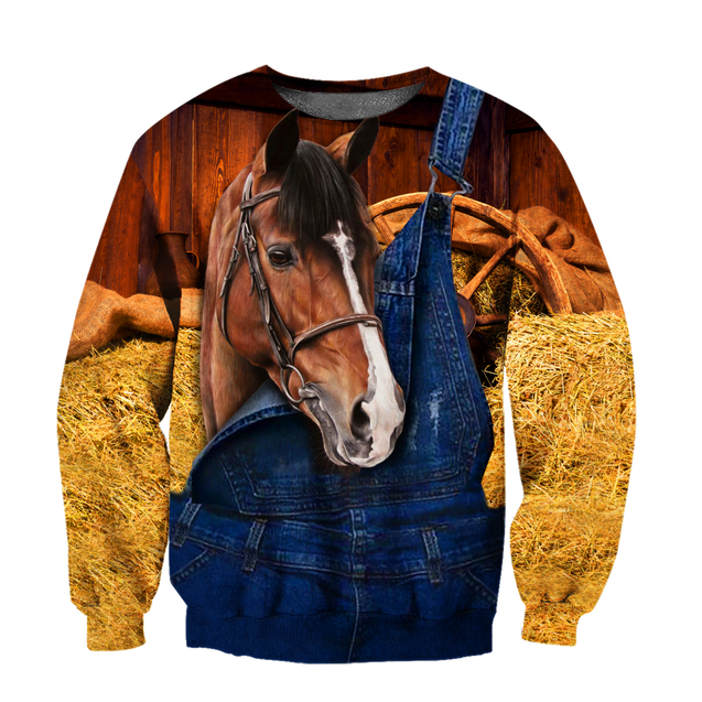 Baby Horse Hoodie T-Shirt Sweatshirt for Men and Women Pi180201-Apparel-NM-Sweater-S-Vibe Cosy™