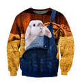 Baby Rabbits Hoodie T-Shirt Sweatshirt for Men and Women Pi180202-Apparel-NM-Sweater-S-Vibe Cosy™