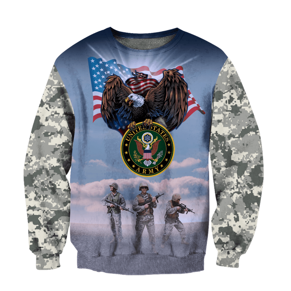 US Army 3D All Over Printed Shirts For Men and Women TA09152001