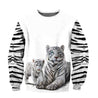 White Tiger Mom And Son Hoodie For Men And Women MH2108201-TQH