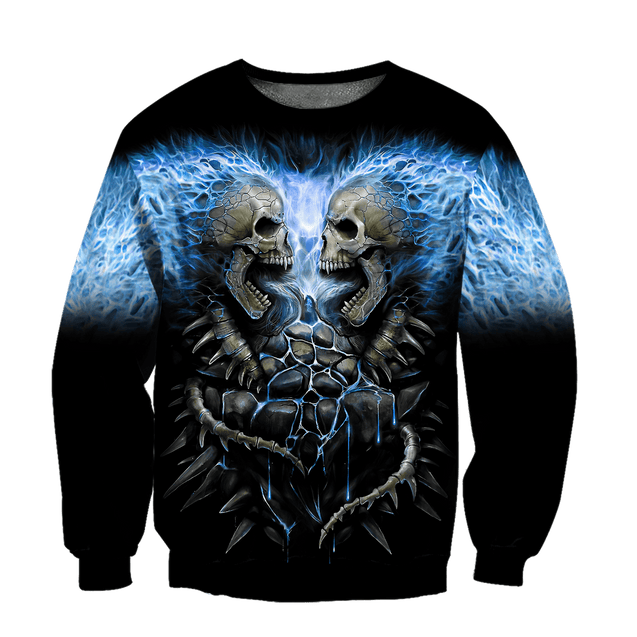 Lighting Skulls Hoodie For Men And Women TQH201010