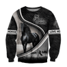 Black Horse 3D All Over Printed Shirts VP07102001