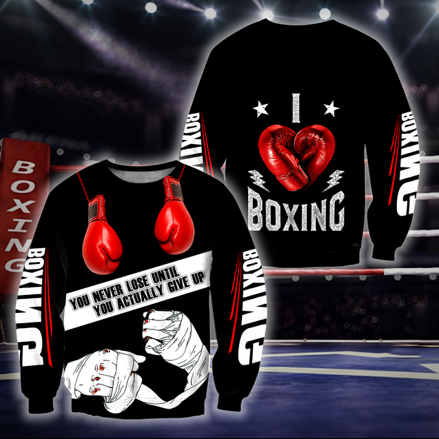 Boxing 3D All Over Printed Unisex Shirt