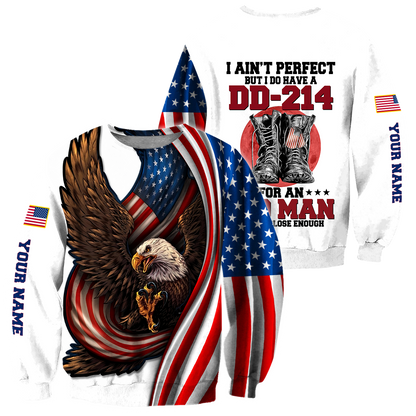 I Have A DD-214 US Veteran 3D All Over Printed Shirts  DQB21102002