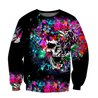 Love Skull animal full color 3D all over printed for man and women QB06092002-Apparel-PL8386-Sweatshirt-S-Vibe Cosy™