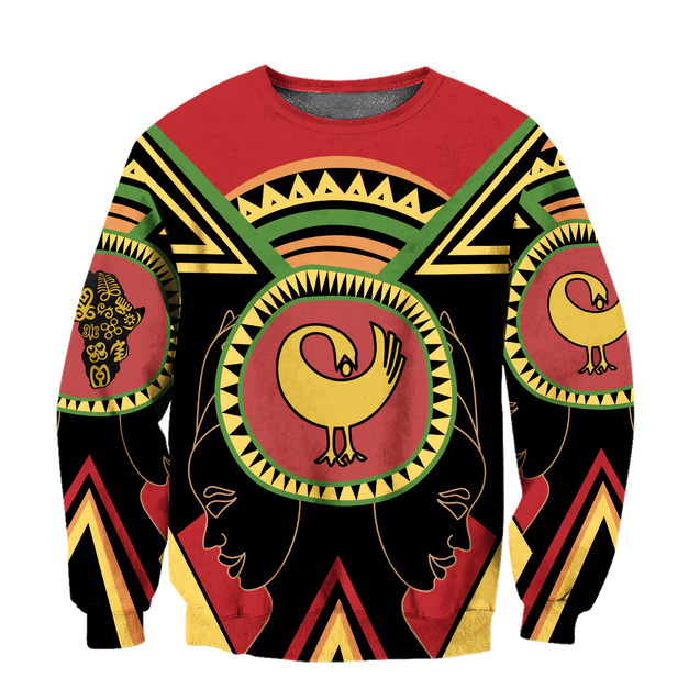 African Adinkra Sankofa Hoodie-ML