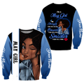 May Girl Customize Name 3D All Over Printed  Unisex Hoodie