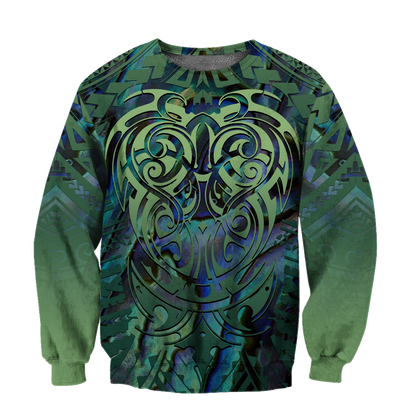 Aotearoa Maori New zealand 3d all over printed shirt and short for man and women-Apparel-PL8386-Sweatshirt-S-Vibe Cosy™