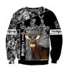 Version 4 Huntaholic - Deer Hunting 3D All Over Printed Shirts For Men And Woman