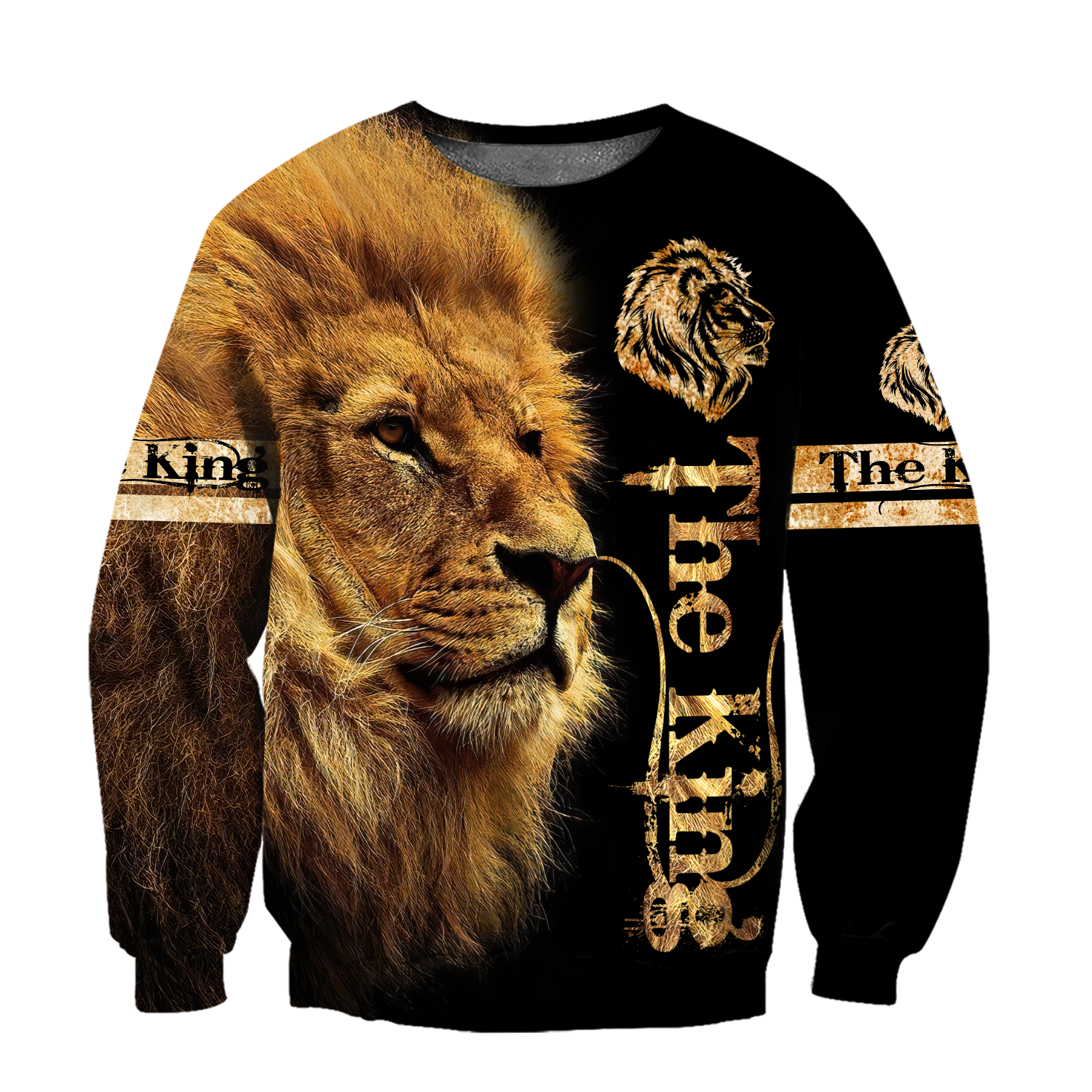 King Lion 3D All Over Printed Unisex Shirts