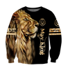 Custom Name May King Lion  3D All Over Printed Unisex Shirts