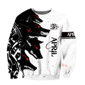 The Dark Wolf April 3D All Over Printed Unisex Deluxe Hoodie ML